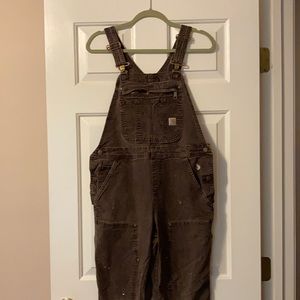 COPY - Women’s Medium Short Carhartt Overalls Brown
